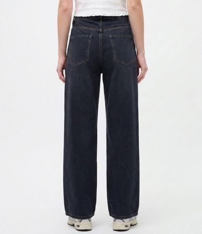 Pantalón Wide Leg en Jeans con Cintura Baja 3