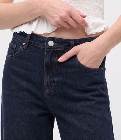 Pantalón Wide Leg en Jeans con Cintura Baja 4