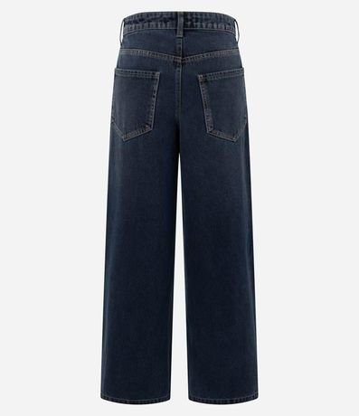 Pantalón Wide Leg en Jeans con Cintura Baja 2