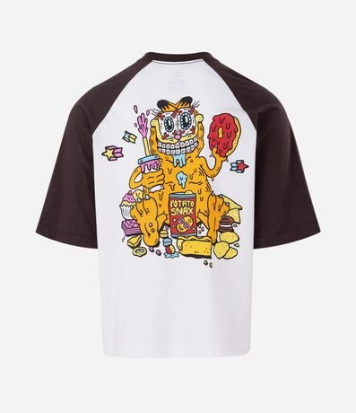 Remera Manga Corta en Algodón Garfield 2