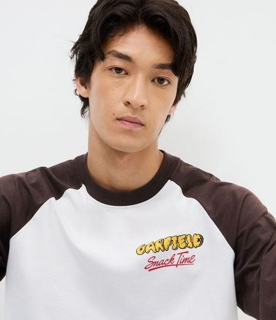 Remera Manga Corta en Algodón Garfield 4