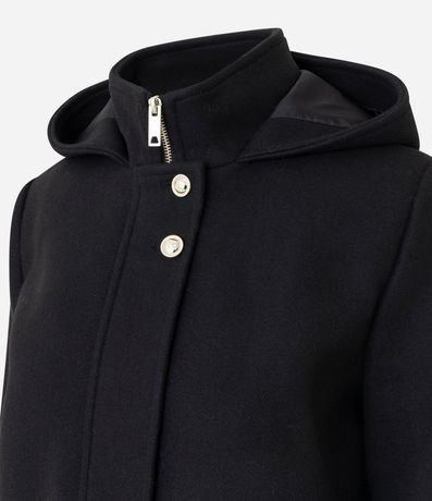Saco con Capucha y Cuello Alto 6
