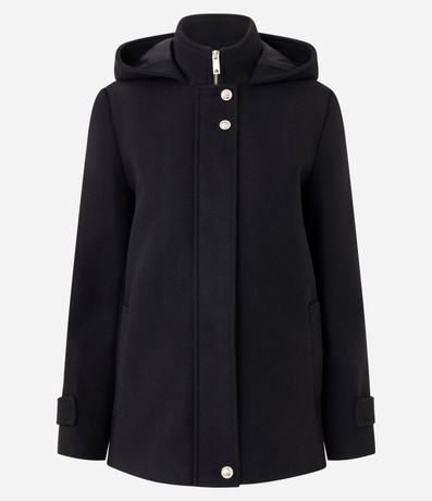 Saco con Capucha y Cuello Alto 7
