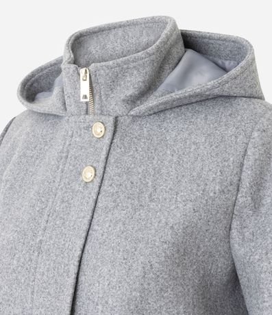 Saco con Capucha y Cuello Alto 7