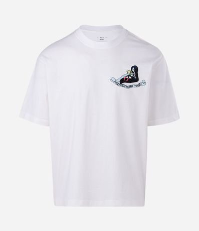 Remera Manga Corta en Algodón con Estampa Hora de Aventura 5