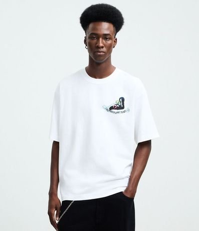 Remera Manga Corta en Algodón con Estampa Hora de Aventura 3