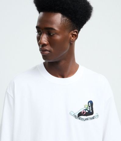 Remera Manga Corta en Algodón con Estampa Hora de Aventura 4