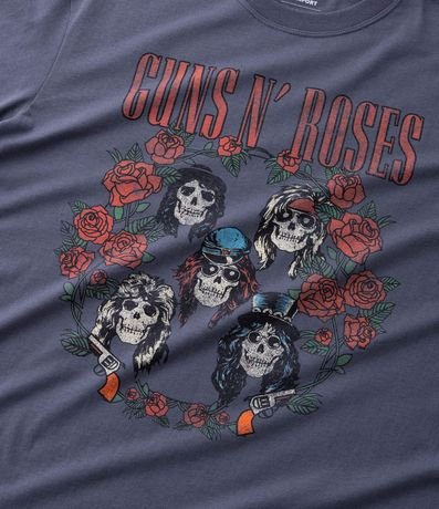 Remera Manga Corta en Algodón con Estampado Guns and Roses 8