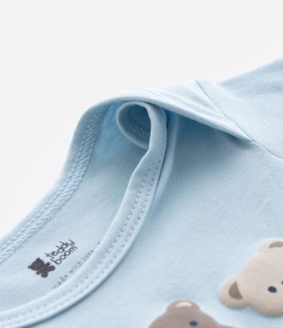 Body Infantil con Estampa de Ositos Amigos – Talle RN a 18 Meses 4