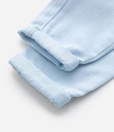 Pantalón Infantil en Jeans con Cintura Elástica y Moña – Talle 3 a 18 Meses 4