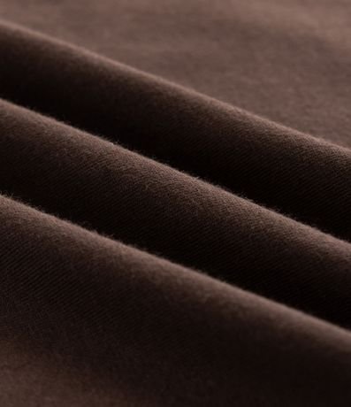 Remera Regular en Algodón con Estampado Geométrico de Montaña 3