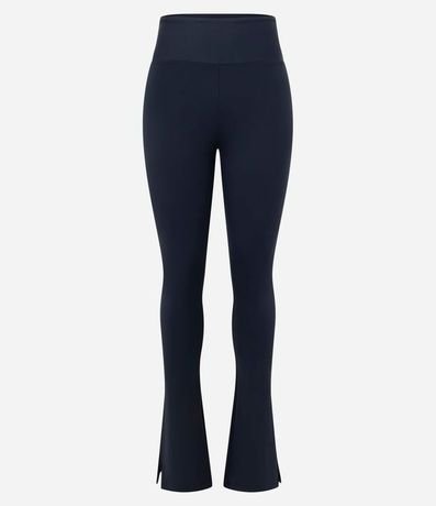 Pantalón Legging Flare Deportiva en Microfibra con Fenda 6