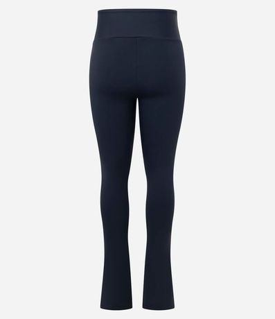 Pantalón Legging Flare Deportiva en Microfibra con Fenda 7
