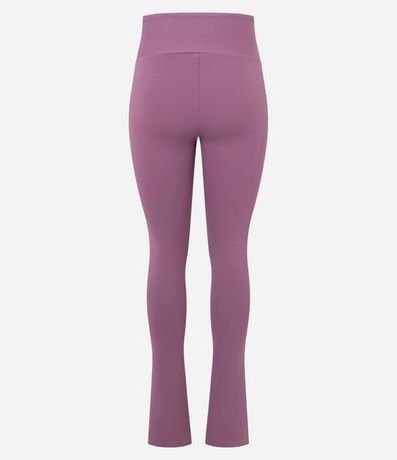 Pantalón Legging Flare Deportiva en Microfibra con Fenda 6