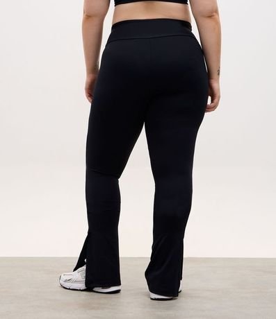 Pantalón Legging Flare Deportiva en Microfibra con Fenda 9
