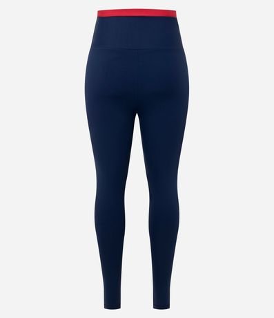Pantalón Legging Deportiva con Cintura Contrastante 10