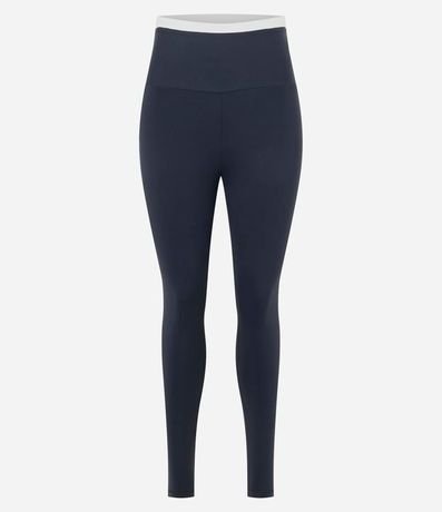 Pantalón Legging Contraste Maxxi con Recorte
