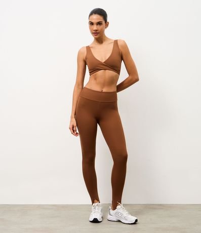 Pantalón Legging Deportiva en Microfibra con Pies 2