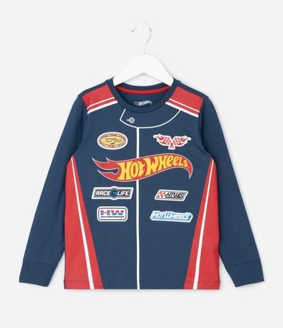 Pijama Infantil Estilo Uniforme Hot Wheels – Talle 3 a 10 años 4