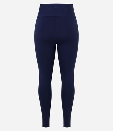 Pantalón Legging Deportiva en Microfibra con Recorte Contrastante 7