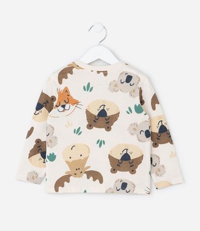Remera Infantil con Estampa de Animales – Talle 1 a 5/6 años 2