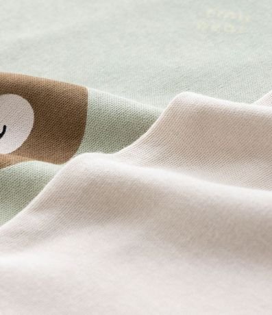 Kit 02 Bodies Infantil con Estampa de Oso – Talle 0 a 18 Meses 5