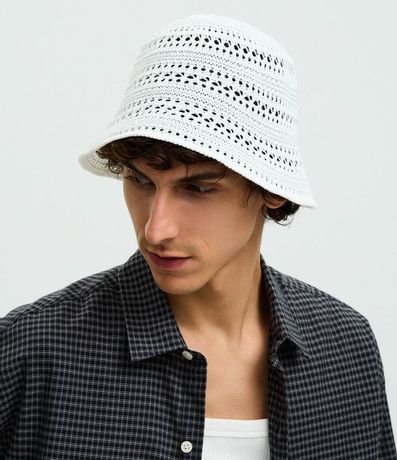 Sombrero Bucket Ganchillo