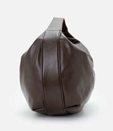 Cartera Hobo Glossy Grande en PU con Asa Ancha 4