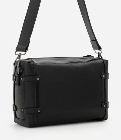 Cartera Shoulder Mediana en PU con Bretel Ancho 3