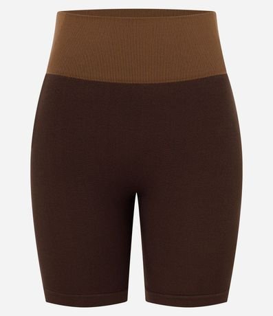Bermuda Deportiva en Microfibra Seamless con Cintura Traspasado 5
