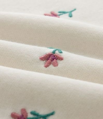 Conjunto Infantil en Algodón con Estampado Flores - 1 a 6 años 7