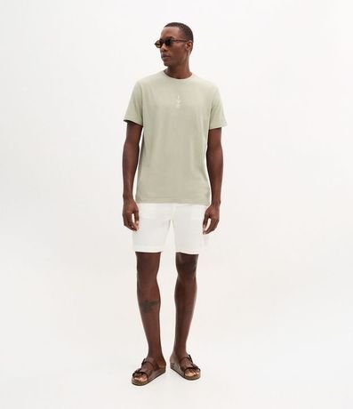 Remera Regular en Algodón con Estampado Náutica Áncora 2