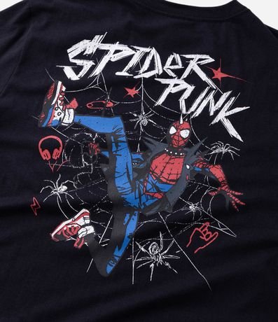 Remera Manga Corta en Algodón Spider-Man Punk 8