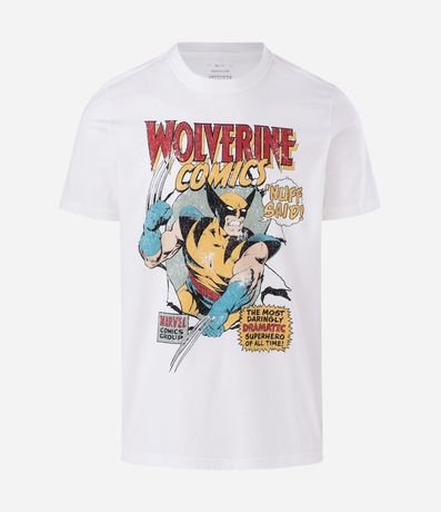 Remera Manga Corta en Algodón Wolverine Comics 5