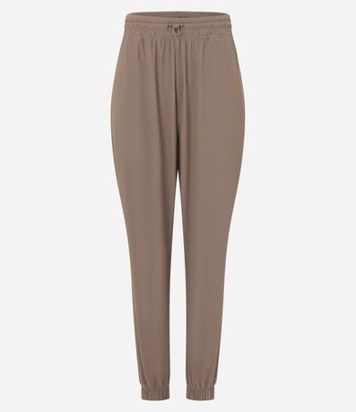 Pantalón Jogger Deportiva en Microfibra con Ajuste no cintura 5