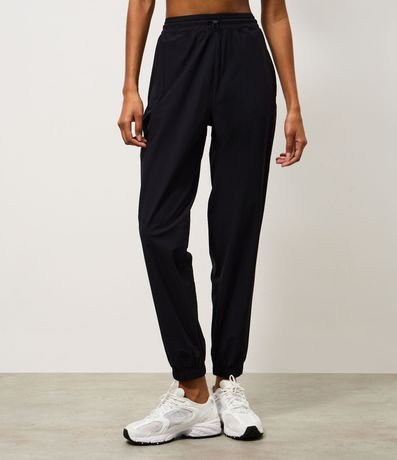 Pantalón Jogger Deportiva en Microfibra con Ajuste no cintura 2