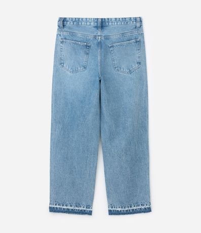 Pantalón Baggy Relaxed en Jean con Roturas 2