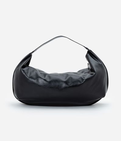 Cartera Hobo Glossy Grande en PU con Asa Ancha 5