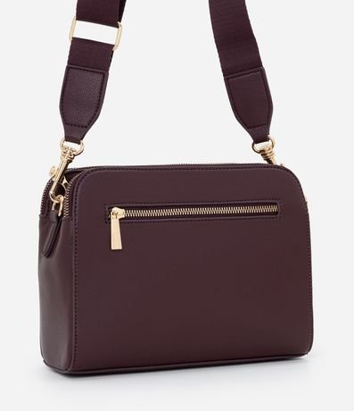 Cartera Transversal Mediana en PU con Asa Ajustable 3