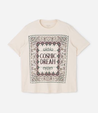 Remera Alargada con Estampa en Algodón Curve & Plus Size 5
