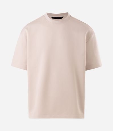 Remera Boxy Tech en Malla Pesada 5
