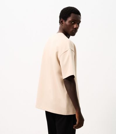 Remera Boxy Tech en Malla Pesada 3