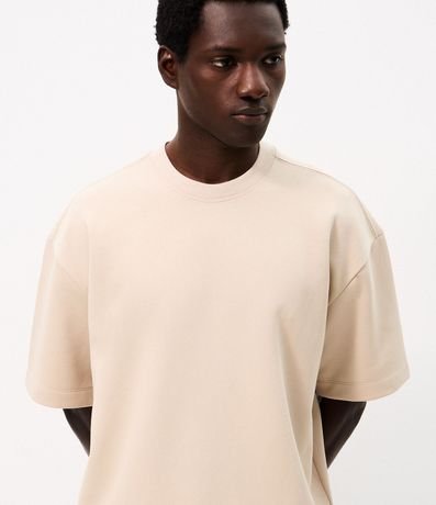 Remera Boxy Tech en Malla Pesada 4