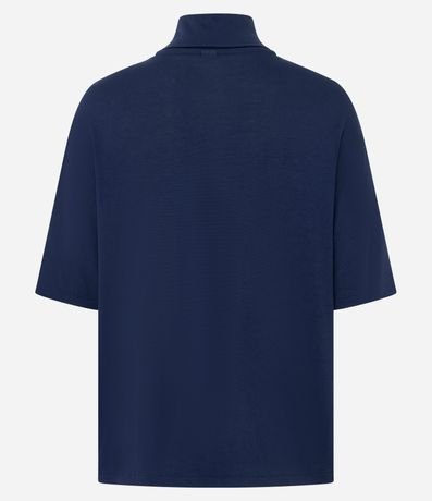 Blusa en Punto con Cuello Lazo 7