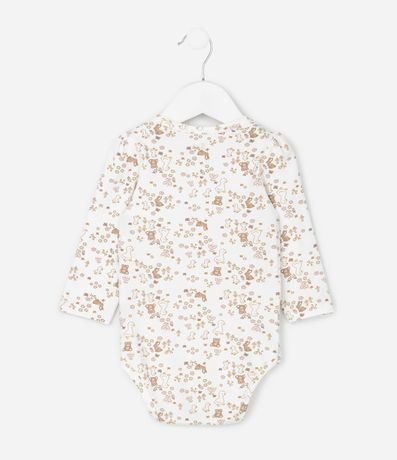 Body Infantil con Estampado de Animales y Flores – Talle RN a 18 Meses 3
