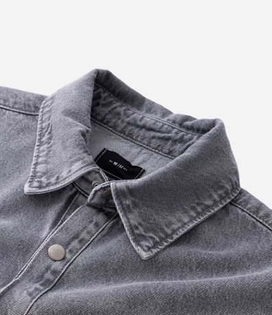 Camisa Boxy en Jeans con Bolsillos Marmorlada 9