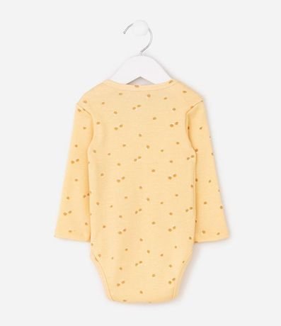 Body Infantil en Rib con Estampado Abejas – Talle 0 a 18 Meses 2