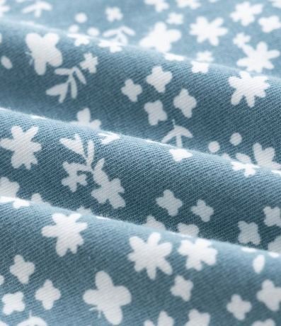Body Infantil Manga Larga con Estampado Floral Liberty – Talle 0 a 18 Meses 4