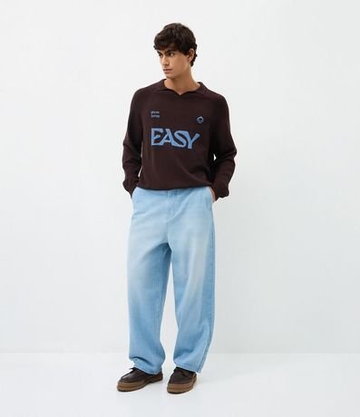 Pantalón Skater Baggy en Jeans 1