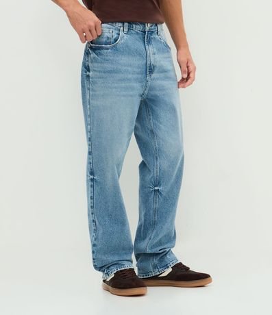 Pantalón en Jeans Recto Vintage 2
